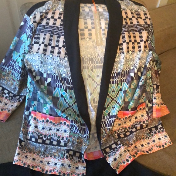 Clover Canyon jewel print light jacket small (6-8) - Picture 2 of 6